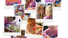 Hoera.. Leentje is 3! Vandaag is ons kleine meisje 3 jaar geworden en verwend met cadeautjes en een prachtige zandkasteeltaart! Wat voelde ze zich jarig! Taart is gemaakt door Judith! Tweet